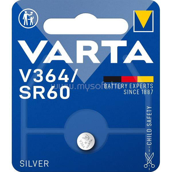 VARTA 364101401 V364 ezüst gombelem