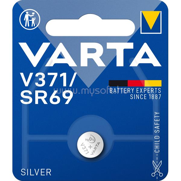 VARTA 371101401 V371 ezüst gombelem