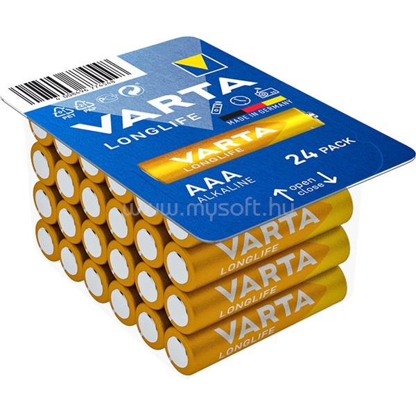 VARTA 4103301124 Longlife AAA (LR03) mikro ceruza elem BigBox24