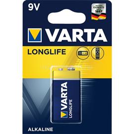 VARTA 4122101411 Longlife alkáli 9V elem 1db/bliszter 4122101411 small
