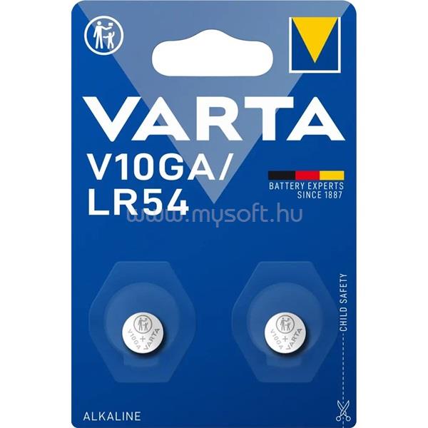 VARTA 4274101402 V10GA alkáli gombelem 2 db/bliszter