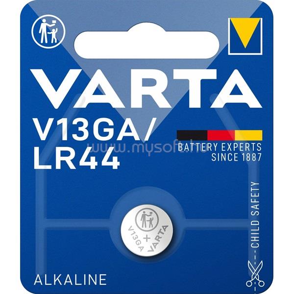 VARTA 4276112401 Professional V13GA (LR44) fotó- és kalkulátorelem 1db/bliszter