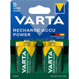 VARTA 56720101412 Power góliát D 3000mAh akkumulátor 2db/csomag (műanyagmentes csomagolás) VARTA_56720101412 small