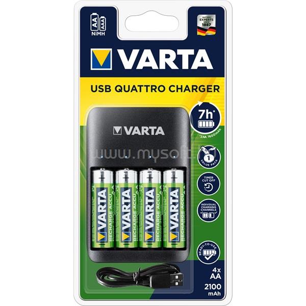 VARTA 57652101451 USB Quattro töltő