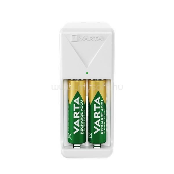 VARTA 57656101451 Mini töltő + 2 db AA 2100 mAh akkumulátor