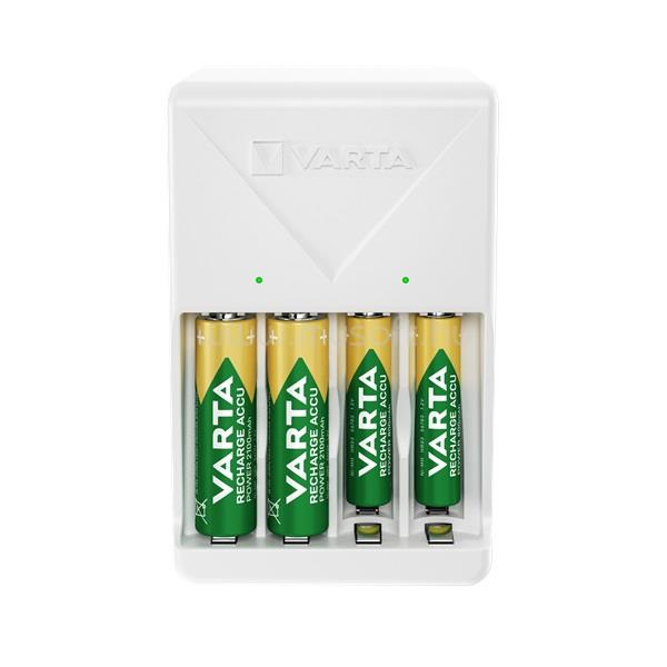 VARTA 57657101451 Plug töltő + 4db AA 2100 mAh akkumulátor