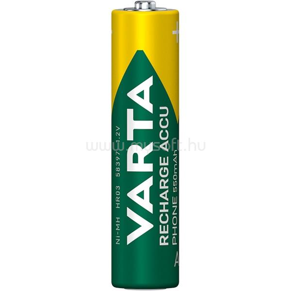 VARTA 58397101402 AAA (HR03) 550mAh telefon akku 2db/bliszter