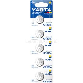 VARTA 6016229405 Energy CR2016 lítium gombelem 5db/bliszter VARTA_6016229405 small