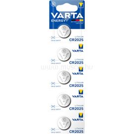 VARTA 6025229405 Energy CR2025 lítium gombelem 5db/bliszter VARTA_6025229405 small