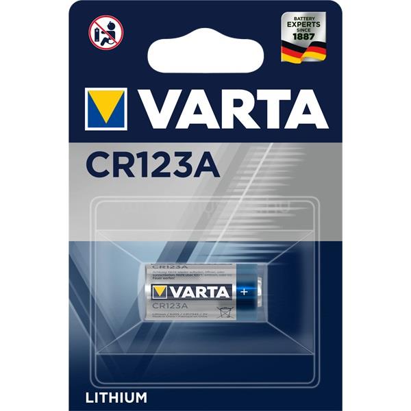 VARTA CR123 lithium fotó elem 1db/bliszter