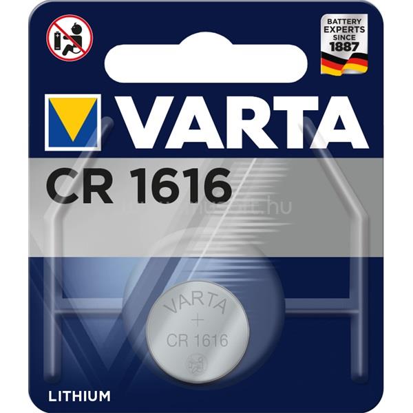VARTA CR1616 lítium gombelem 1db/bliszter