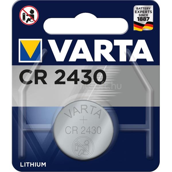 VARTA CR2430 lítium gombelem 1db/bliszter