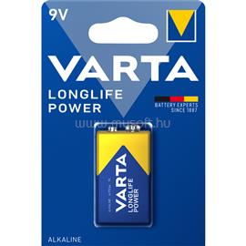 VARTA Elem 9V 6LR61 Longlife Power 1 db/csomag, Varta VARTA_24603 small