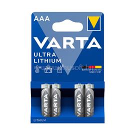 VARTA Elem AAA ceruza LR03 4 db/csomag, Ultra Lithium VARTA_59265 small