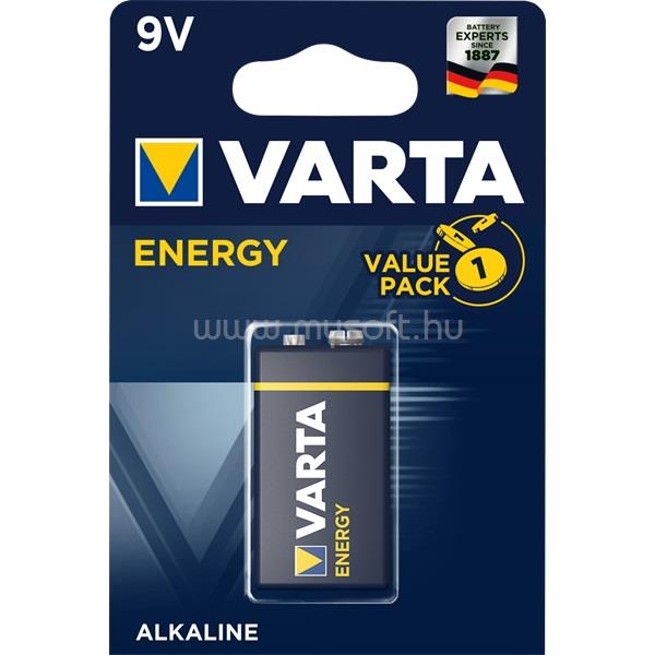 VARTA Energy 9V (6RL61) alkáli elem 1db/bliszter