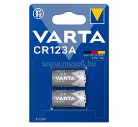 VARTA fotóelem CR123A, lítium, 2db/csomag VARTA_57983123269 small