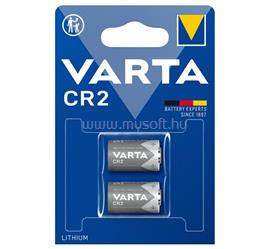 VARTA fotóelem CR2, lítium, 2db/csomag VARTA_06206301402 small
