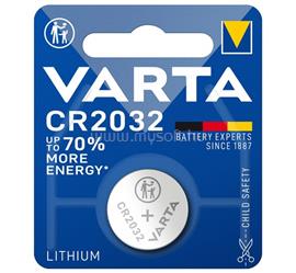 VARTA gombelem CR2032, lítium, 1db/csomag VARTA_06032101401 small