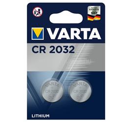 VARTA gombelem CR2032, lítium, 2db/csomag VARTA_4008496746460 small