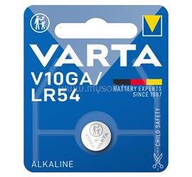 VARTA gombelem LR54, alkáli, 1db/csomag VARTA_V10GA/LR54 small