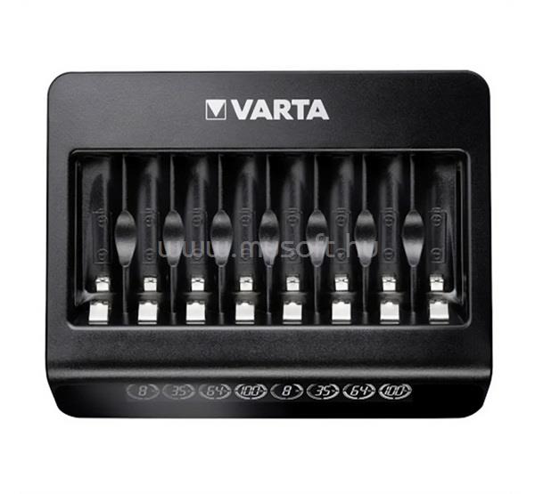 VARTA VARTA LCD MULTI CHARGER+ akkutöltő 240V, LED kijelző, FEKETE