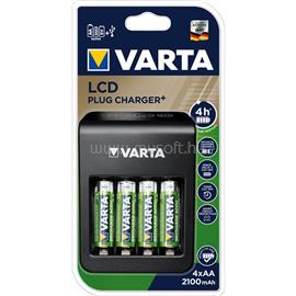 VARTA LCD Plug Charger/4db AA 2100mAh akku/akku töltő 57687101441 small