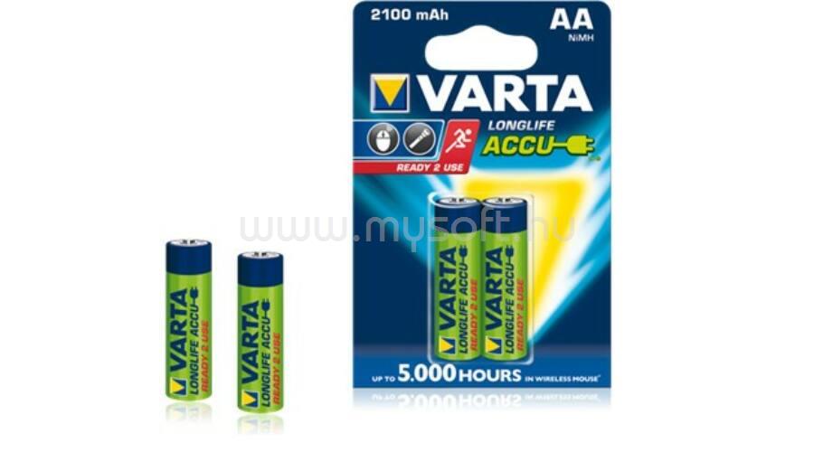 VARTA Longlife Ready2Use AA (HR6) 2100mAh akku 2db/bliszter