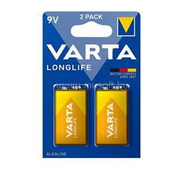 VARTA LONGLIFE tartós elem 6LR61, alkáli, 2db/csomag VARTA_4122101412 small