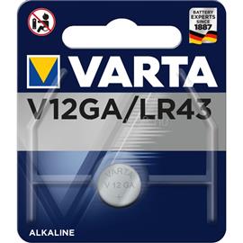 VARTA LR43 (V12GA) fotó és kalkulátor elem 1db/bliszter 4278101401 small