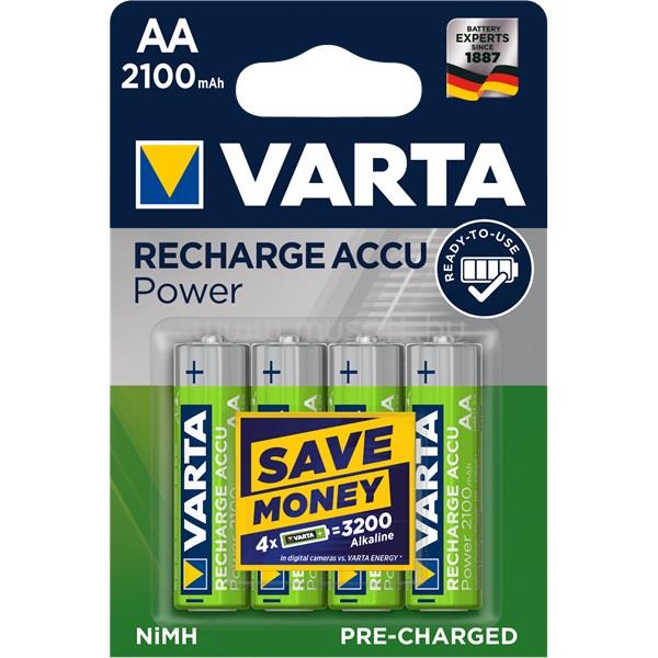 VARTA Ready2Use AA (HR6) 2100mAh akku 4db/bliszter