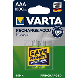 VARTA Ready2Use AAA (HR03) 1000mAh akku 2db/bliszter 5703301402 small
