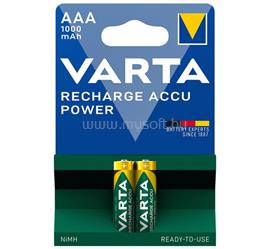VARTA RECHARGE ACCU POWER elem AAA, újratölthető, 2db/csomag VARTA_05703301402 small