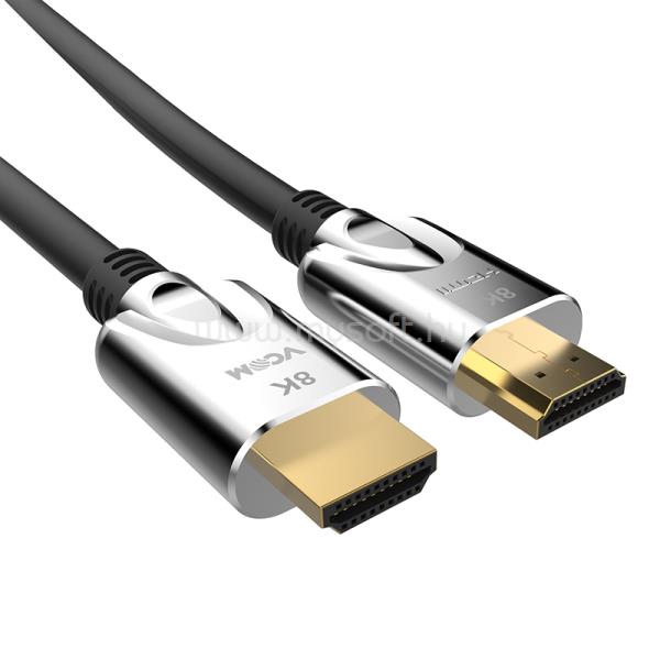VCOM KÁBEL HDMI (APA-APA) 2M (V2.1, 19M/M, 3D) FEKETE (CG862-B-2)