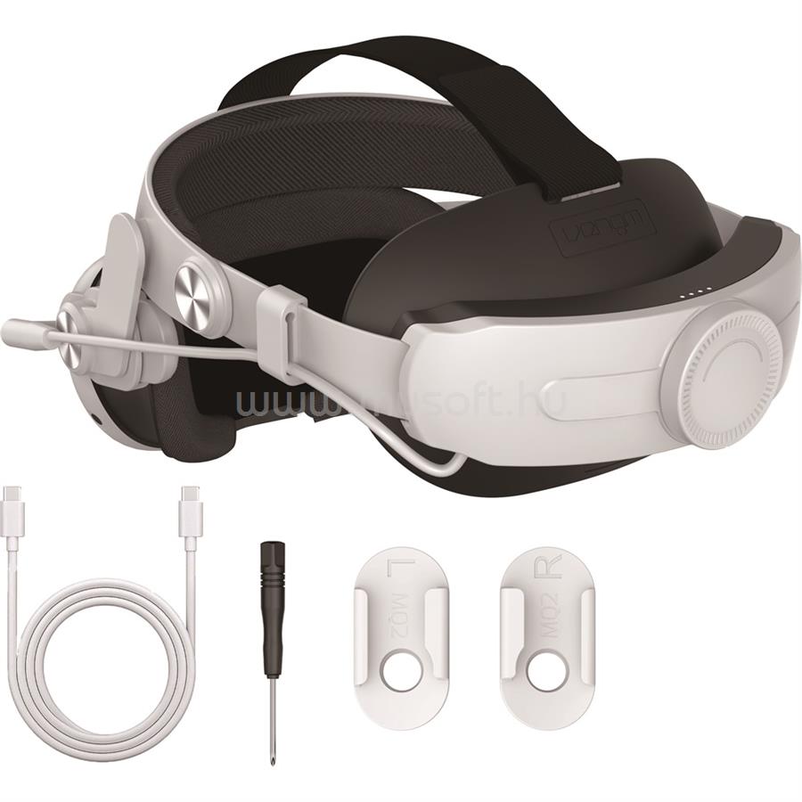 VENOM VS4209 Meta Quest 2 & 3 univerzális headset pánt és 5000 mAh akkumulátor csomag