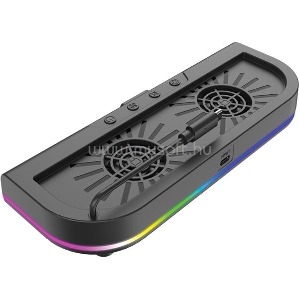 VENOM VS4962 Nintendo Switch 2 kiegészítő RGB LED hűtő állvány