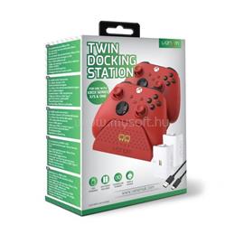 VENOM XBOX Series S/X Kiegészítő Dupla töltőállomás + 2db akkumulátor Piros, VS2879 VS2879 small