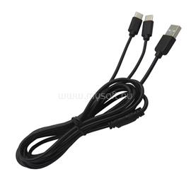 VENTARIS C100B PS5/Xbox Series X/S kontrollerhez USB Type-C Dual töltőkábel C100B small
