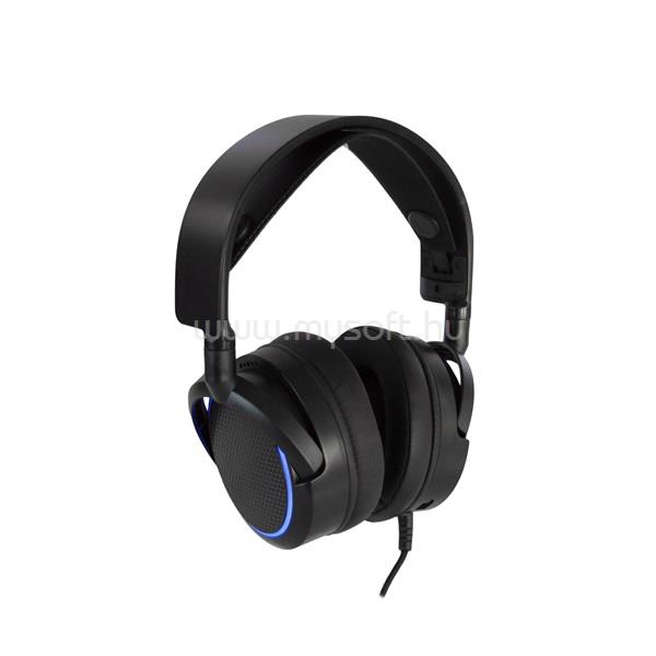 VENTARIS H-1000 vezetékes gamer headset (fekete)