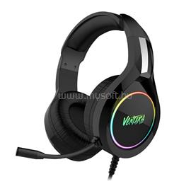 VENTARIS H700 RGB 7.1 fekete gamer headset H700 small