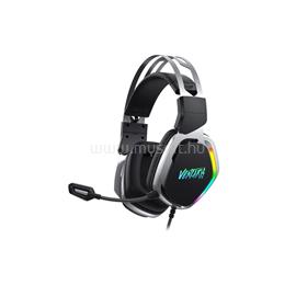 VENTARIS H900 RGB 7.1 fekete-ezüst gamer headset H900 small