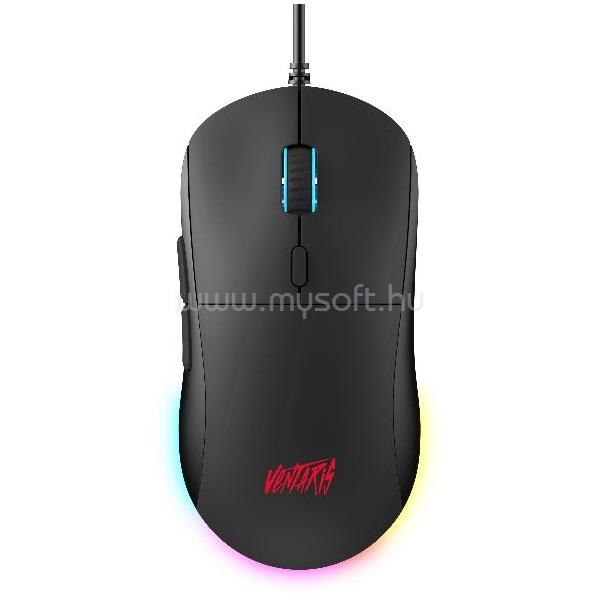 VENTARIS M800 Honeycomb gamer vezetékes egér cserélhető borítással