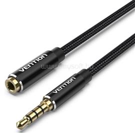 VENTION 3.5mm jack/M -> 3.5mm/F hosszabbít audio 8m kábel (fekete) BHCBK small