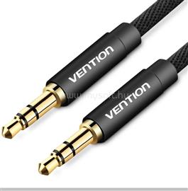 VENTION 3.5mm jack/M -> 3.5mm jack/M,  (audio,fekete), 1,5m, kábel BAGBG small