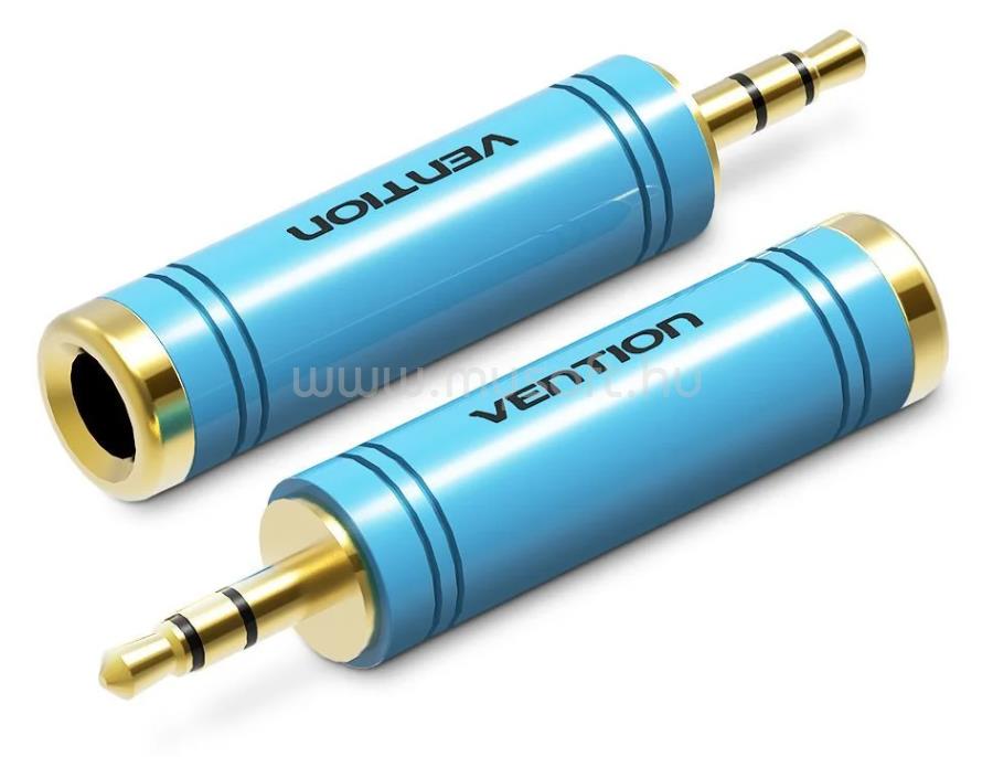 VENTION 6.5mm/F -> 3.5mm jack/M audio adapter (kék)