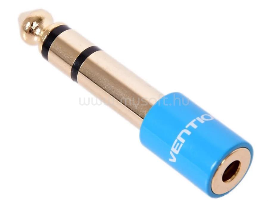 VENTION 6.5mm jack/M -> 3.5mm/F audio adapter (kék)