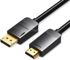 VENTION Displayport -> HDMI,  3m, kábel (fekete) HADBI small