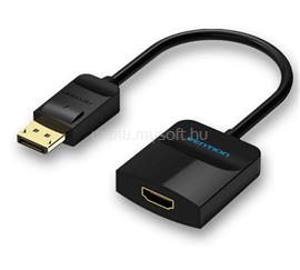 VENTION Displayport -> HDMI 0,15m konverter (fekete) HBGBB small