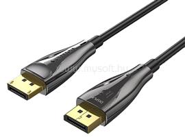 VENTION Displayport/M -> Displayport/M  (8K, optikai, fekete), 5m, kábel HCBBJ small