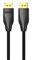 VENTION Displayport/M -> Displayport/M  (Szövet, fekete), 10m, kábel HCCBL small