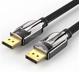 VENTION Displayport/M -> Displayport/M (fekete), 1,5m, kábel HCABG small